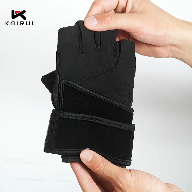 Custom gym exercise weight lifting gloves private label