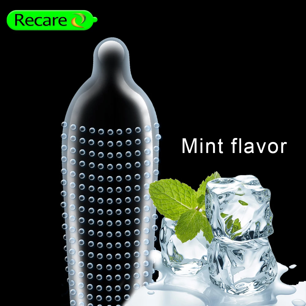 
best quality the most popular flavors dotted condom 