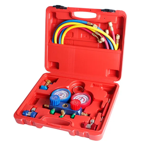 Protection AC Refrigeration Manifold Pressure Gauge Set r134a