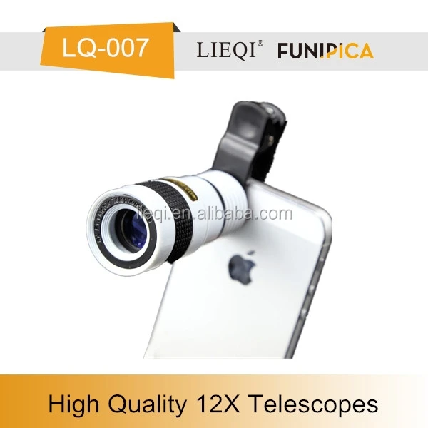 Мобильные телефоны , аксессуары завода LQ-007 LIEQI сотовый телефон объектив объектив телескопа 8-кратным зумом CE RoHS