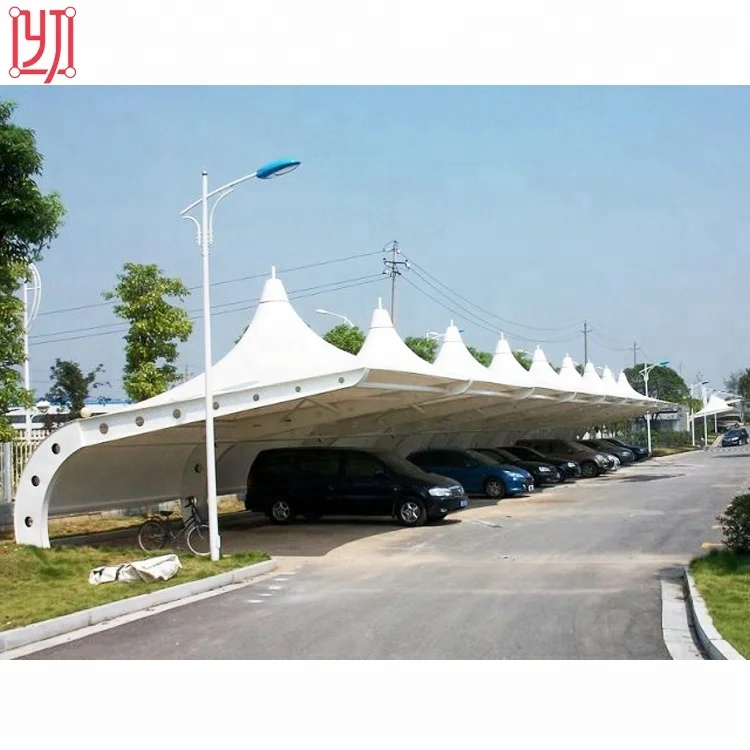 Автостоянка мембранная структура carport