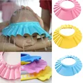 1Pc Soft Baby Kids Best gift Children Shampoo Bath Shower Cap Adjustable Baby Shower Hat Baby