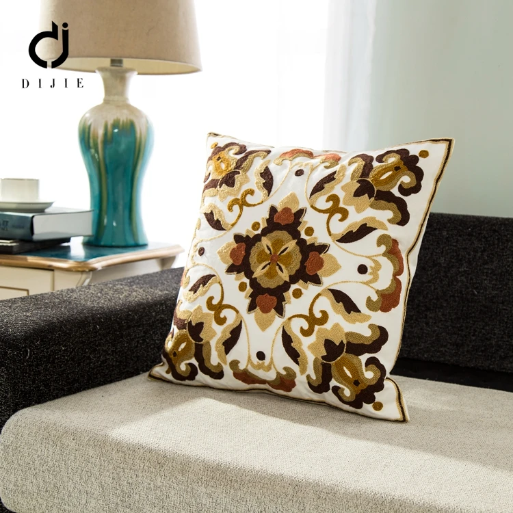 Новый дизайн оптовиков из микрофибры Этническая наволочки Индии