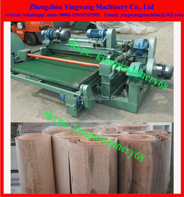 wood log/ veneer slicing/ slicer machine