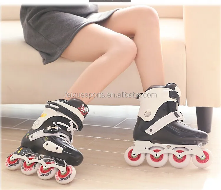 
adult inline skating patins roller blading four wheel skates shoes for Kids children men women 
