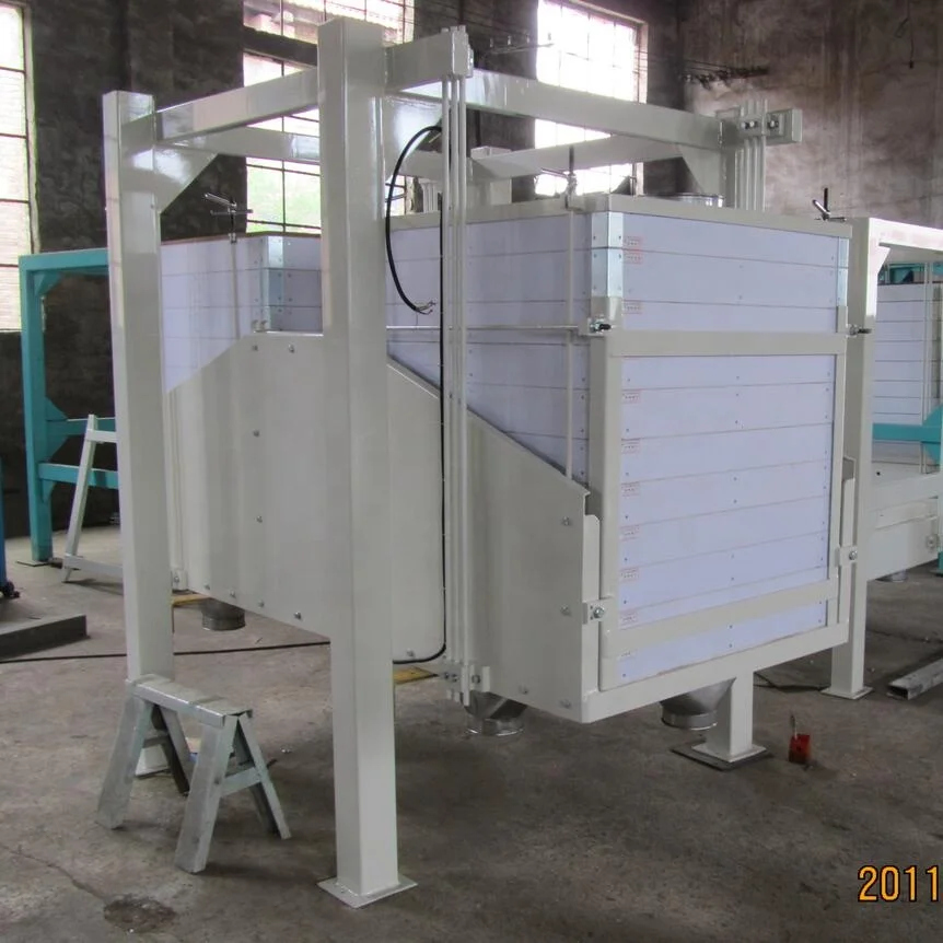 FSFJ Flour Mill Double Bin Plansifter Two Channel Sifter