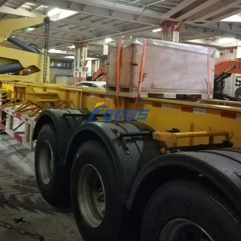 MQH37A контейнер полуприцеп 37t подъема контейнера для грузовиков Мерседес Бенц