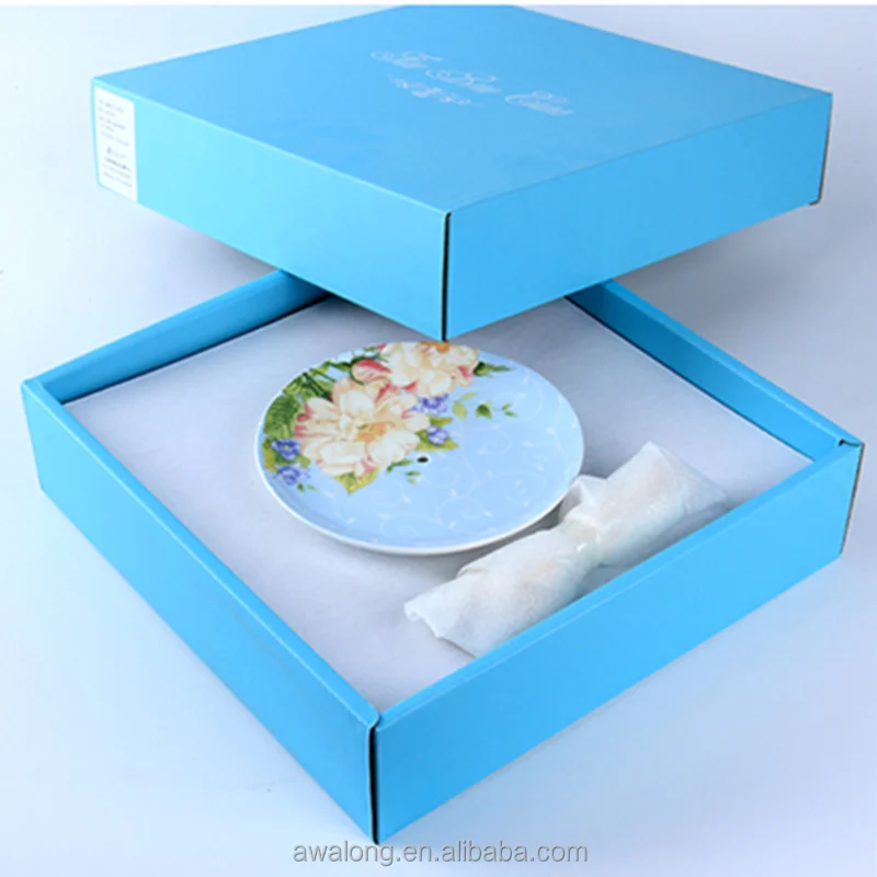 3 layer ceramic fruit & cake plate colored bone china cake stand