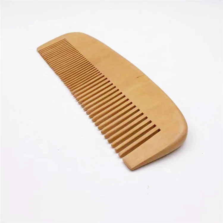 Custom Popular Pear Wooden Hair And Beard Comb