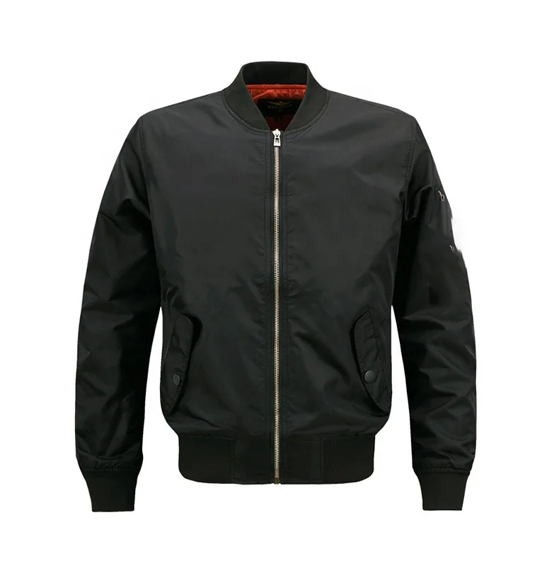 Wholesale Low MOQ  Free design Custom Blank Windproof Men Jacket