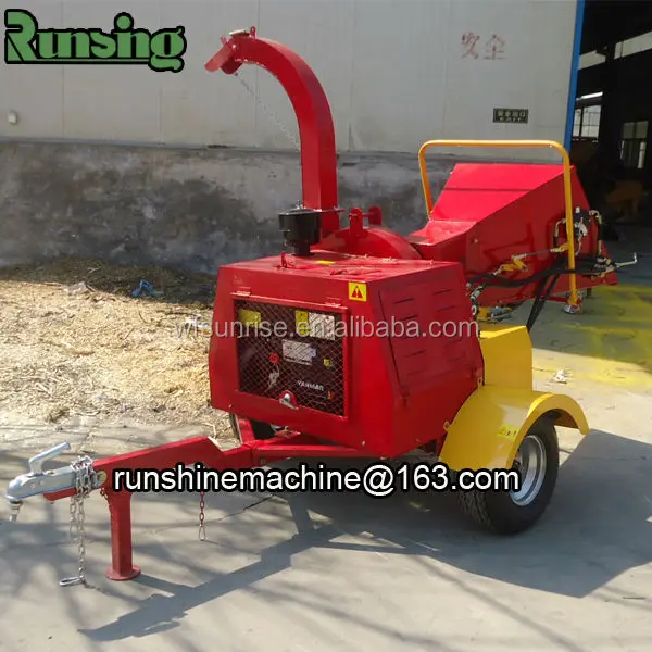 CE approved firewood processor DWC-22 wood chipping machine