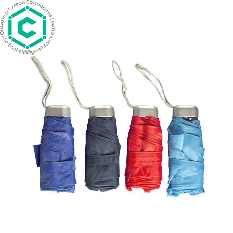 Promotional 5 Fold Mini Folding Umbrella