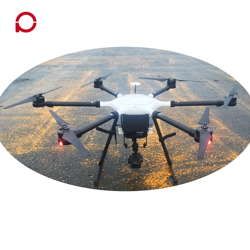 Viewpro 6-axis Waterproof Rotary Wing  Aircraft / Unmanned Aerial Vehicle Drone Folding Carbon Fiber Body Frame for survey / ins