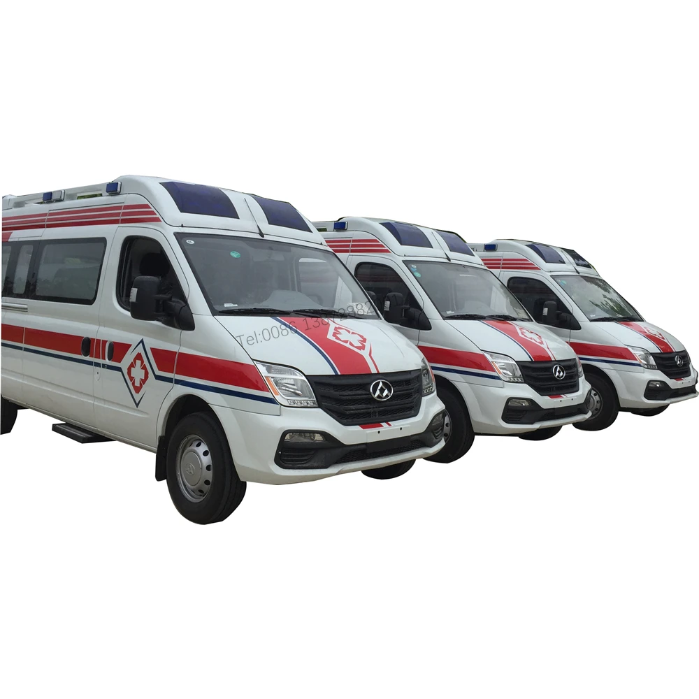 Заводская поставка, продажа дизельной скорой помощи sаик 4x2 с левым и правым рулем