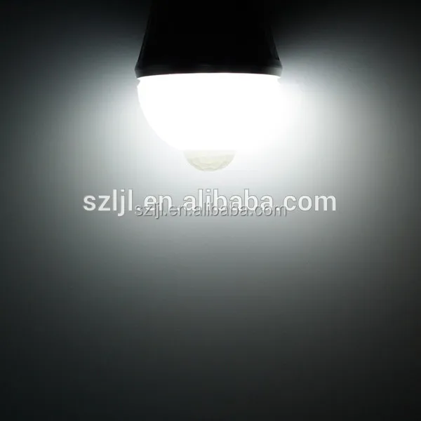 Светодиодная лампа E27 с инфракрасным датчиком, 5 Вт/6 Вт/7 Вт, 5730 Индукционная лампа для людей