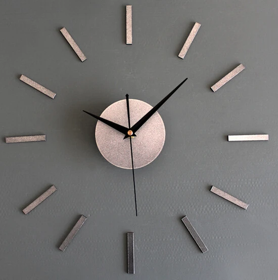 Frameless Non Ticking Large DIY 3D Wall Clocks Mirror Wall Stickers Clock For Living Room Decoration Orologio a muro