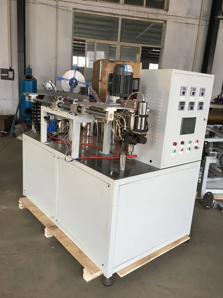 Горячая продажа автомобилей Грузовик Воздушный фильтр Горизонтального складной склеивания машина