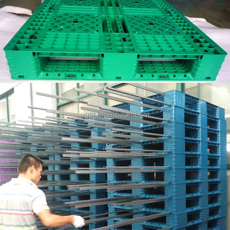 
Heavy Duty 9 Runners Style Transport plastic Field Pallet 