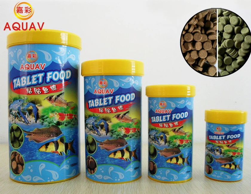 Support customized high-nutrient and high-protein bottled tablet for fish