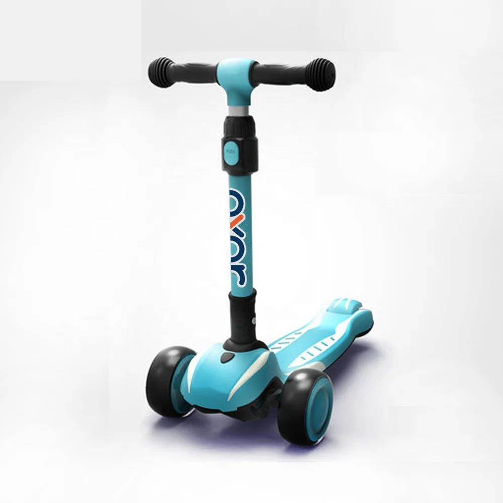 Newest Led Deck Kids Kick Scooter Big Wheels Kids Pedal Kick Scooters
