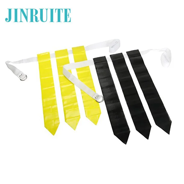 Flag Football Set & Referee Kit 10 Player 10 Belts 20 Flags 6 Large Cones 1 PVC Bag