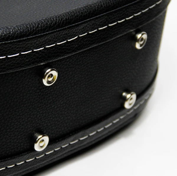 
41 inch black custom guitar case 