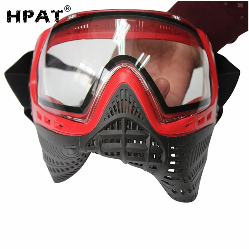 New Comfortable Soft Tactical Paintball Mask with Double Strap