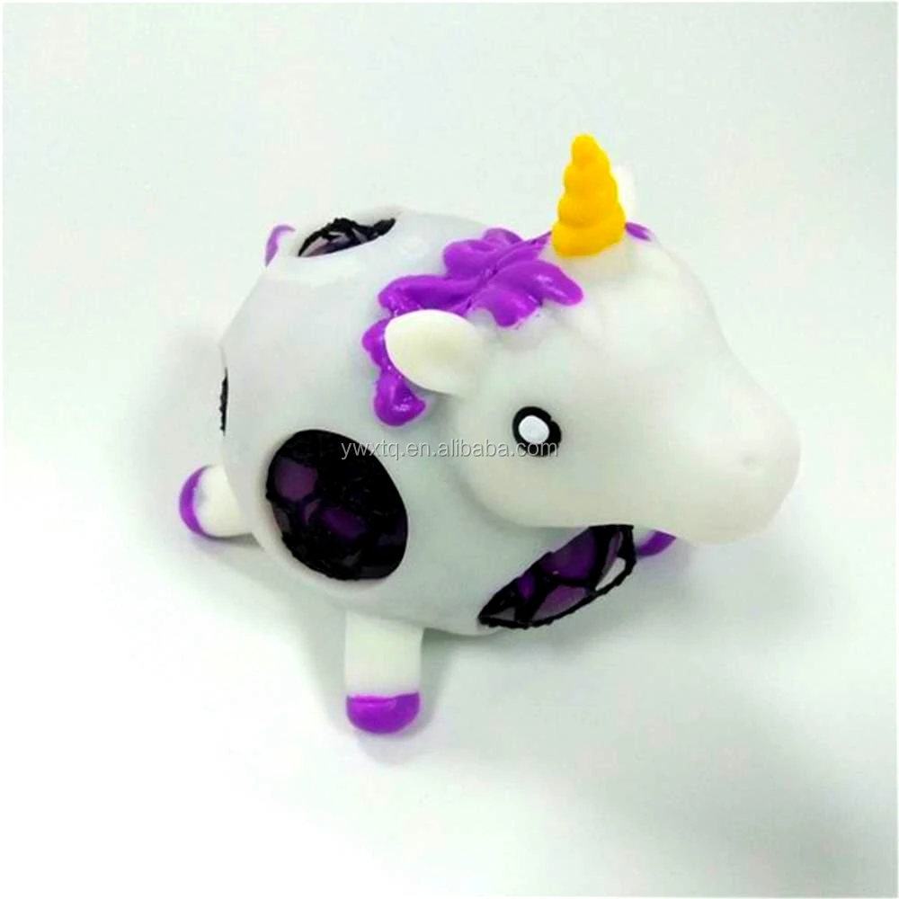 KEHUI  Children Hot Selling Wholesale Unicorn Toys Led Gel Beads With Squishy Toys