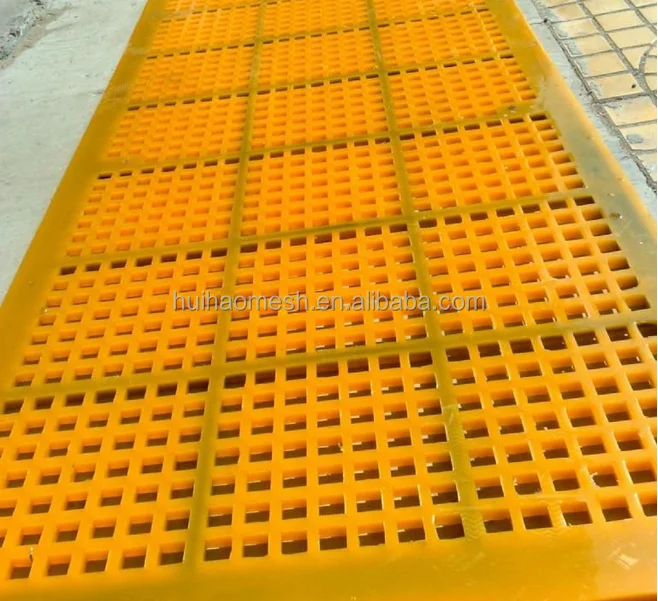 Polyurethane Screen Deck /Polyurethane Sieve Plate / Dewatering Screen With Steel Skeleton