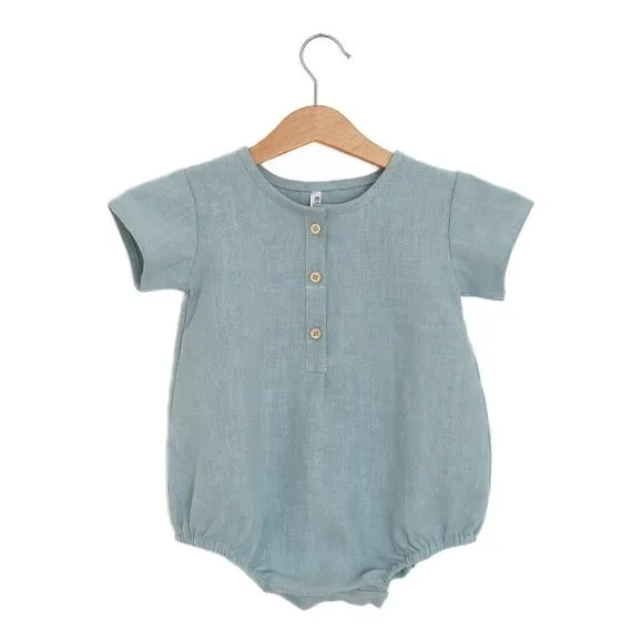 
Kids Casual Wear Baby Romper Solid Color Best Selling Products Newborn Baby Clothes Custom Bodysuits 