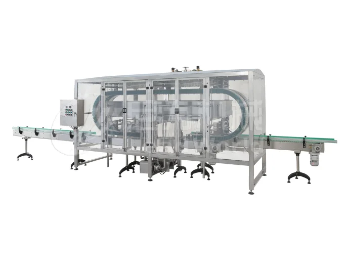 clamping bottle washing machine