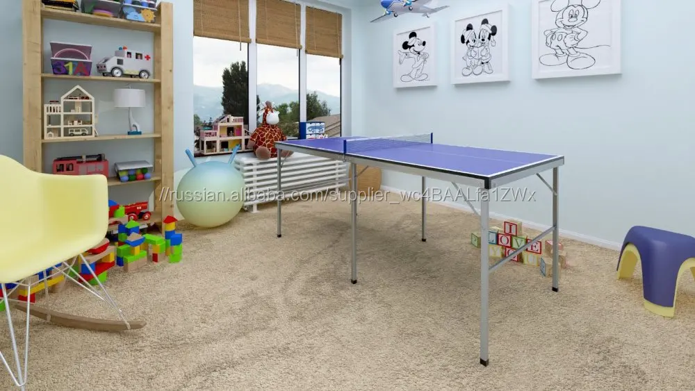 Настольный Теннис Пинг-Понг Крытый Игровая Комната Портативный Спорт Среднего Размера Fun