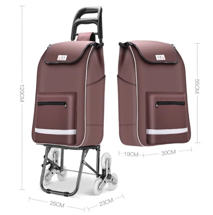 
 Складная сумка-Тележка для покупок высокого качества, легкая сумка для покупок с колесами  