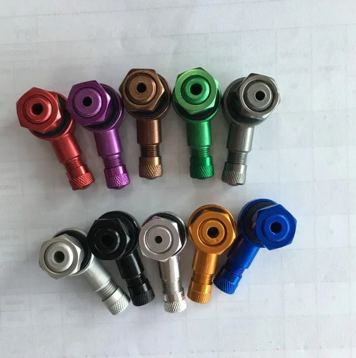 90 Degree Motorcycle Valve Stems  11.3mm Rim Sportbike Wheel 2pcs/set Motorcycle battery car modification valve