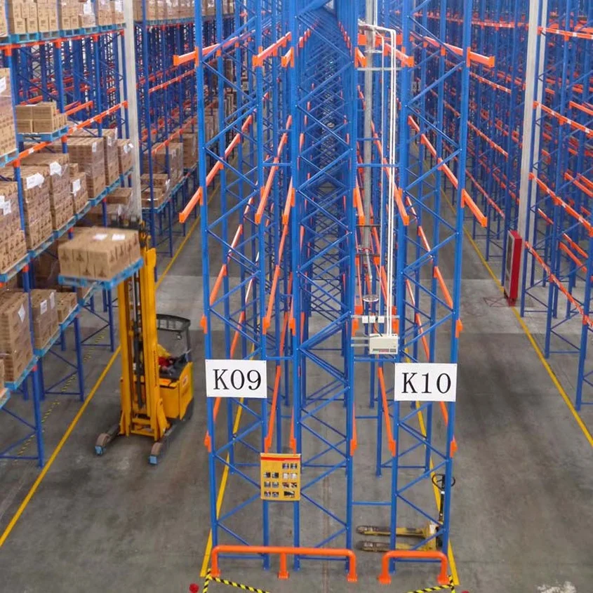 Heavy duty Q235B double deep racking with CE , ISO Certificate