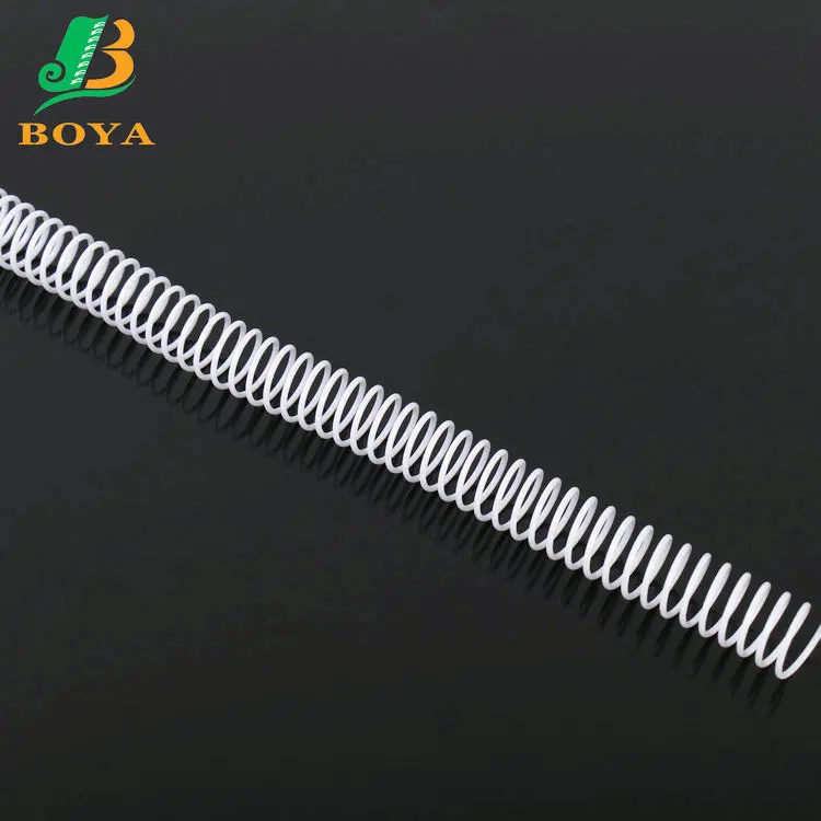 Рекламная пластиковая одинарная петля/Спиральная катушечная проволока/ПВХ катушечная проволока