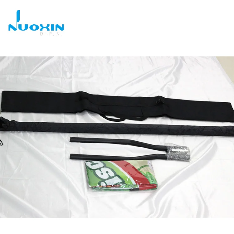 portable mobile telescopic fibreglass mast flagpole