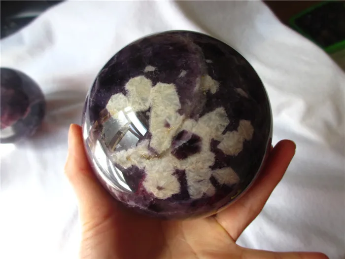 Gorgeous natural purple charoite stone spheres,high quality polished charoite stone for sale