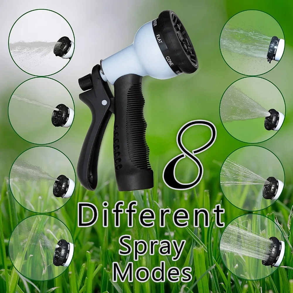 Heavy Duty Expandable 50Ft Expanding Garden Water Hose With Copper Fittings