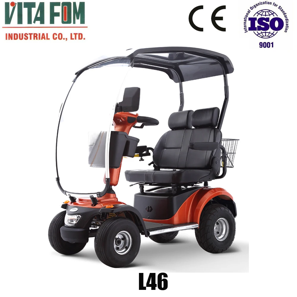 Double Seats Scooter With Taiwan Motor and PG Controller