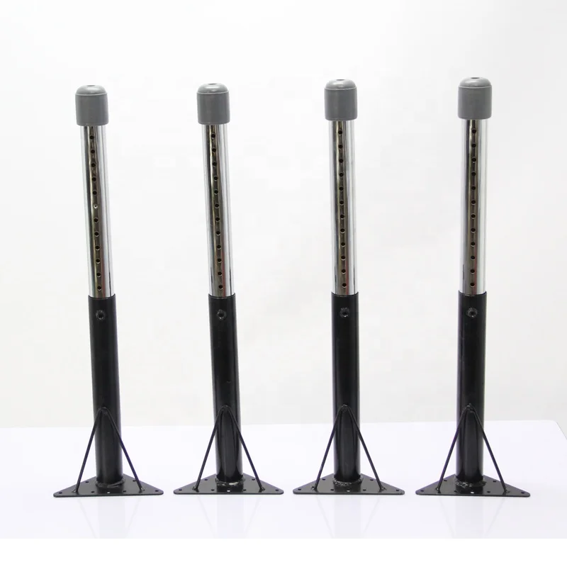 School High Adjustable Metal Round Pipe Table Leg