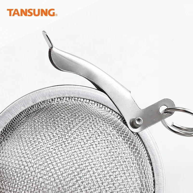 Custom Logo Cute Funny Eco-friendly Metal Stainless Steel Mini Travel Tea Infuser