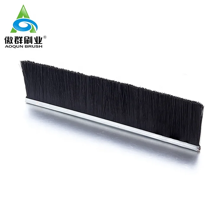 Brush Strip Cnc Strips Brush-Seal With Aluminum Profile