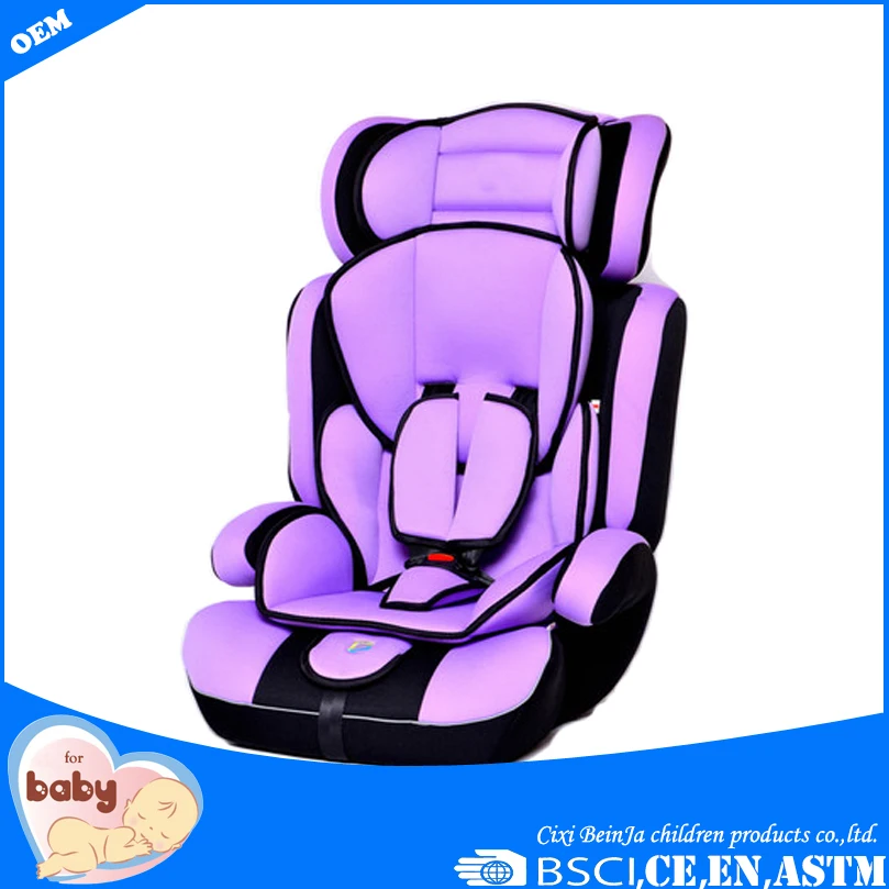 
China manufactured headrest adjustable inflatable baby car seat 