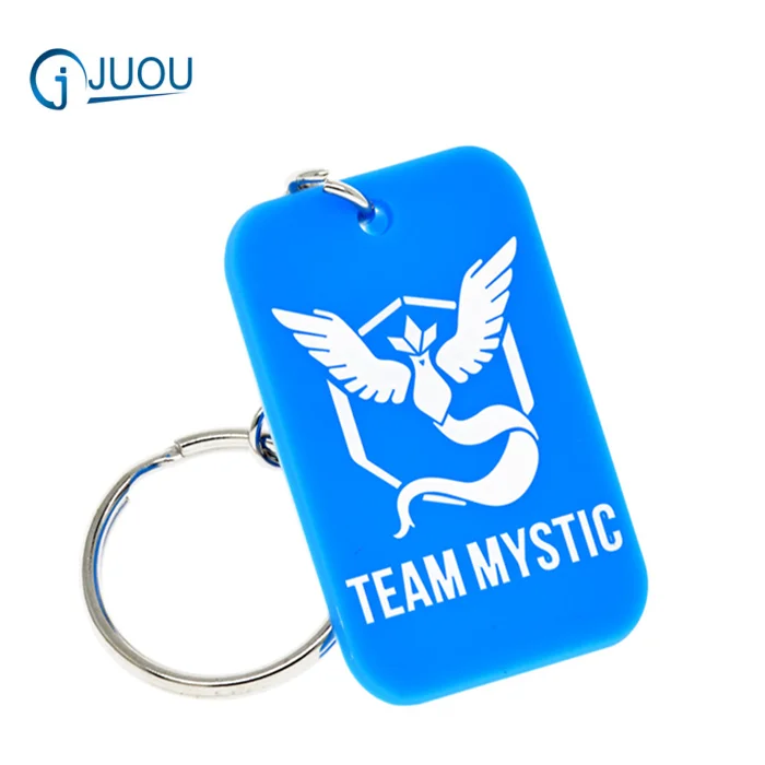 
High Quality Customized Printed PVC/Silicone Keychain Tag 