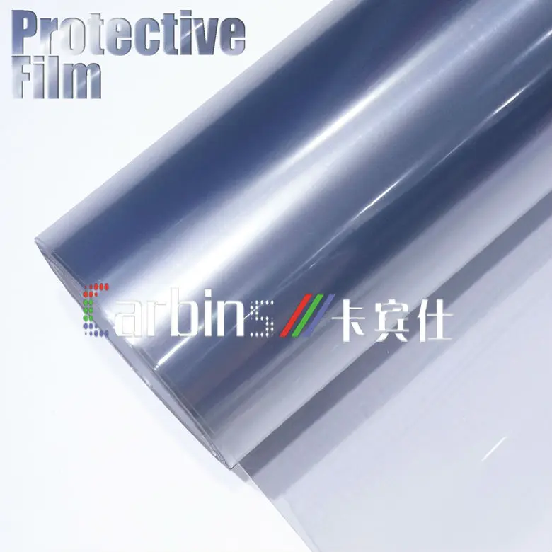 Glossy Transparent PVC Vinyl Car Wrap Film, Rhino Skin Car Paint Protective Film 1.52*15m