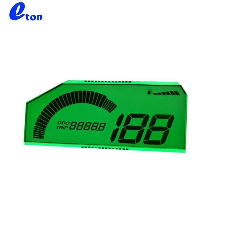 7-сегментный мотоциклетный Спидометр htn ЖК-экран дисплей без подсветки
