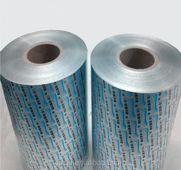 Printed Pharmaceutical Aluminum Foil PTP 20-25mic Blister Pills Packaging Foil
