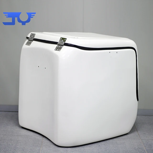 
205L large volume Scooter Large Volume Fiberglass Hot Food Delivery Box with Rubber Cushion(JYB-11) 