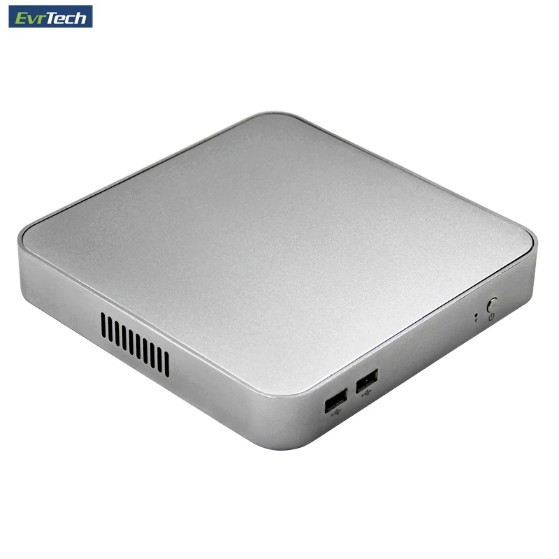 Fanless NUC HTPC core i5-5300U mini desktop pc with 4G Ram and 256G SSD